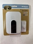 Hampton Bay Wireless Plug-in Doorbell Kit With 1-PUSH Button White. Fixed Price $25.00.