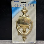 Nos Vintage Taymor Solid Brass Door Knocker Concepts 1 Lb. 2 Ounces, Heavy 8". Fixed Price $49.99.