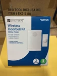 Wireless Doorbell Kit, Battery Operated, Melodies #6291125 Utilitech. Fixed Price $12.95.