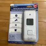 E-circuit Decoy Security Camera With Blinking Red Light White. Fixed Price $14.99.