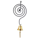 Brass Retail Store Shopkeepers' Door Entry Bell Spiral Metal Loop Antique Style. Fixed Price $32.95.