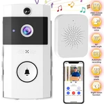 Hd Video Doorbell Wired Chime Motion Night Vision 2.4GHZ Wifi 1080P Us. Fixed Price $27.99.