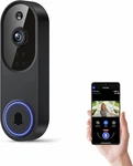Wireless Wi-fi Video Doorbell Camera With Ai Motion Detection, 2 Way Audio. Fixed Price $19.99.