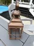Heath Zenith New England Carriage Style Motion Security Light Antique Bronze. Fixed Price $35.00.