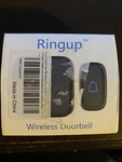 Ringup Wireless Waterproof Battery Operated Chime Alarm. Fixed Price $6.99.