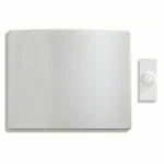 Utilitech White Wireless Doorbell Kit. Fixed Price $13.99.