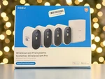 Aosu C6P2AH11 4 Wireless Security Cameras & Wifi Home Base. Fixed Price $169.00.
