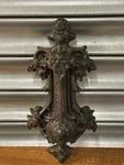 Antique Kenrick Design 291 Cast Iron Door Knocker Ornate Victorian Decor. Fixed Price $154.04.