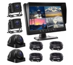 Losuudy Wired Backup Camera System With 10.1 Ips Monitor For Truck Rv Trail,. Fixed Price $330.00.
