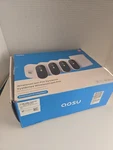 Aosu C6P2AH11 4 Piece Kit Security Cameras Wireless Outdoor Home System-open Box. Fixed Price $139.49.