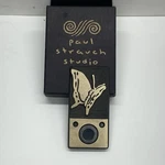 Paul Strauch Studio Bronze Brass Lighted Doorbell Ringer Oregon Artist Butterfly. Fixed Price $24.99.