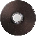 Nutone PB41LBR Wired Lighted Round Stucco Door Chime Push Button, Oil-rubbed Bro. Fixed Price $26.64.