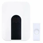 Heath Zenith Black/white Plastic Wireless Plug-in Door Chime Kit. Fixed Price $21.33.