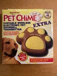 Pet Chime - Extra Wireless Doorbell For Dogs (or Other Smart Animals!). Fixed Price $12.79.