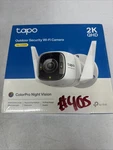 Tapo Tp-link Colorpro Night Vision Wi-fi Outdoor Camera C325WB 2K Qhd. Fixed Price $54.99.