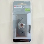 Utilitech Lighted Led Doorbell Button Bronze Finish #0231162. Fixed Price $8.95.