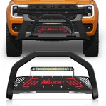 Bull Bar&license Plate Hole With Led Light Compatible Ford Ranger 2019. Fixed Price $312.99.