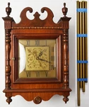 Nutone Jefferson Doorbell Chime Long Tube Wallclock - For Parts / Repair. Fixed Price $299.95.