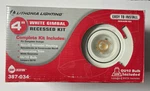 Lithonia Ceiling Lights 4" Gimbal Dimmable Led Recessed Kit 387-034 White. Fixed Price $16.95.