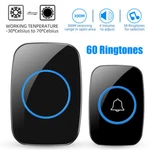 Wireless Doorbell Chime Waterproof Receiver Adjustable Volume 1000FT Kit Usa. Fixed Price $10.29.