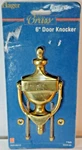 Vintage Solid Brass Hager Cd 7670 6" Door Knocker Nos Free Shipping. Fixed Price $17.50.