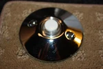 Chrome Doorbell Button Decorator Baldwin Emtek Nutone Chime. Fixed Price $9.95.
