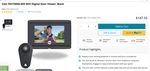 Yale Real Living Look Door Viewer W/wifi YRV740-WI Black New Open Box. Fixed Price $79.99.