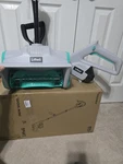 Litheli 20V Cordless Snow Shovel Blower 12 Battery Powered W/ Charger. Fixed Price $49.99.