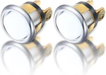 2 Pack Wired Doorbell Button Lighted Rim Silver Dreyoo. Fixed Price $18.37.