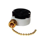 Gardner Bender GSW-34 SP3T Brass Plated 3-SPEED & 2-CIRCUIT Pull-chain Switch. Fixed Price $9.60.