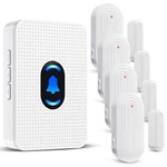 Daytech Wireless Door Chime System - 800FT Long Range, 20 Melodies, 5 Adjusta.... Fixed Price $53.55.