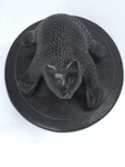 Vtg Cast Iron Antique Style Bear Door Knocker 1LB 12OZ 4.5"X4" Wildlife Cabin. Fixed Price $44.18.