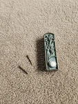 1994 Flora & Fauna Solid Brass Iris Flower Doorbell. Fixed Price $17.75.