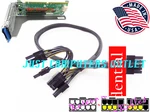 12" Hp Proliant DL380P GEN8 10-PIN To (6+2) Pci-e Power Cable 653208-B21. Fixed Price $16.99.