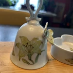 Vintage Arnaut Imports 3D Butterfly Bell With Trinket Fish. Fixed Price $12.99.