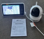 Ifamily SM650RX Baby Monitor W/ Camera + SM650TX Pan Tilt 5" Screen. Fixed Price $60.00.