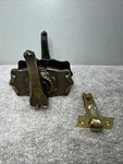 Vintage Amerock Carriage House Solid Brass Door Lever Handles. Fixed Price $44.95.