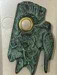 Spi Decor Hardware Doorbell Collection Woodpecker Solid Brass 4.5" New. Fixed Price $18.75.