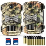 Wosoda 2 Pack Trail Camera With Night Vision Motion Activated WATERPROOF,30MP.... Fixed Price $126.89.