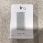 Ring Chime Pro Wireless Door Dual-band Wifi Extender Nightlight White. Fixed Price $29.99.