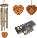 Memorial Wind Chimes, 37" Large Outdoor For Loss Of Loved One, Me.... Fixed Price $50.11.