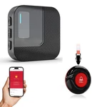 Sanjie Wi-fi Wireless Caregiver Pager Call Button For Elderly At Home Alert Sy. Fixed Price $55.27.