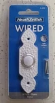 Heath Zenith SL-830 White Wired Doorbell Pushbutton. Fixed Price $7.99.