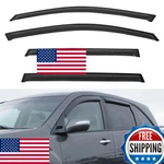 Lqqdp 4PCS Smoke Tint Vent Window Visors Acura Mdx 07-13 Outside Mount. Fixed Price $60.74.