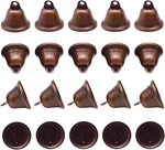 40PCS 38MM Red Copper Bells 1.7X1.5INCH Vintage Craft Jingle For Diy.... Fixed Price $20.57.