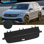 For 18-24 Volkswagen Tiguan Retractable Rear Cargo Cover Carbon Fiber Texture. Fixed Price $72.99.
