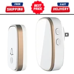 Wireless Doorbell By Ak-ship, 1,000FT Range Loud Enough With 4 Volume Levels. Fixed Price $18.48.