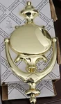 Vintage French Door Knocker- Baldwin Solid Brass New Box. Fixed Price $75.00.