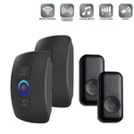 Wireless Doorbell & Play Plugin Receiver Waterproof Adjustable Volume Black. Fixed Price $17.23.