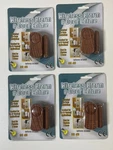 4X Wireless Alarm & Chime Hampton Direct 20975 Faux Wood For Windows/doors. Fixed Price $39.95.